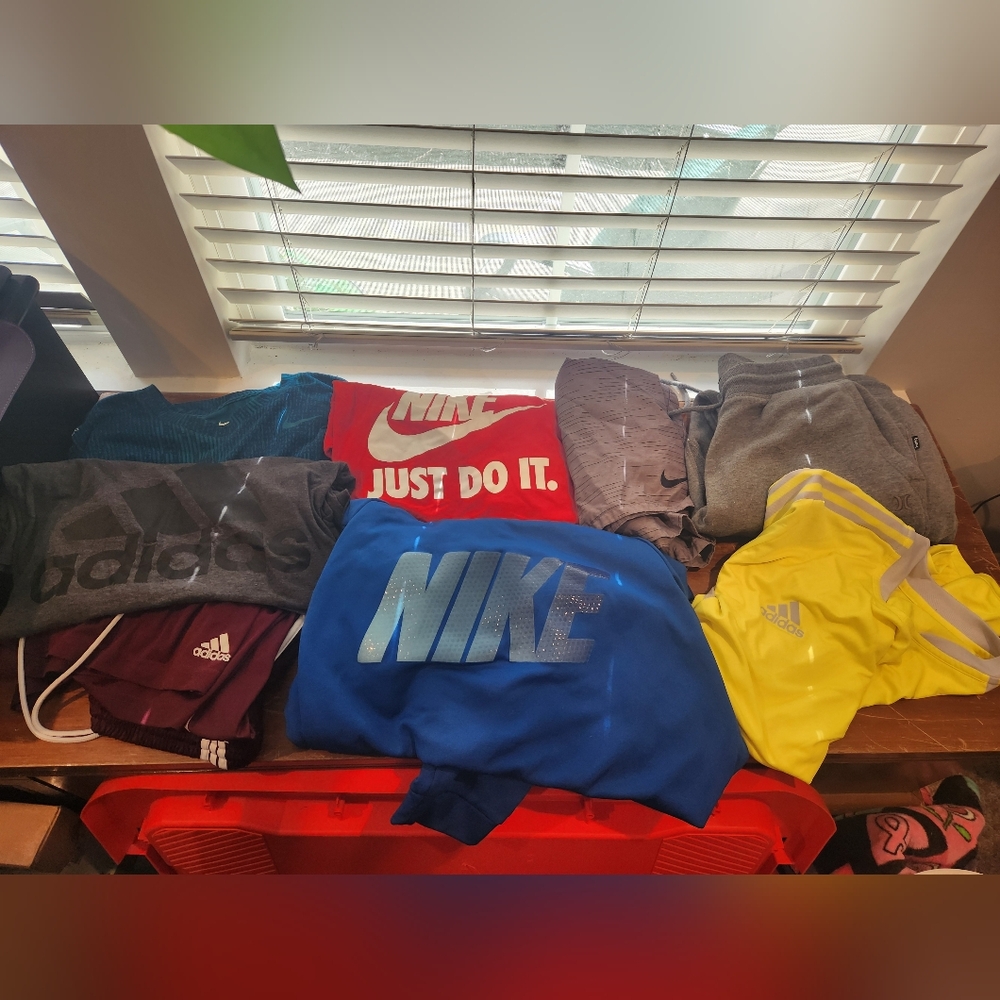 Nike and Adidas Mixed Apparel Bundle